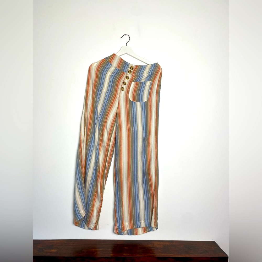 Linen summer trousers